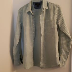 Banana Republic Small Green Plaid